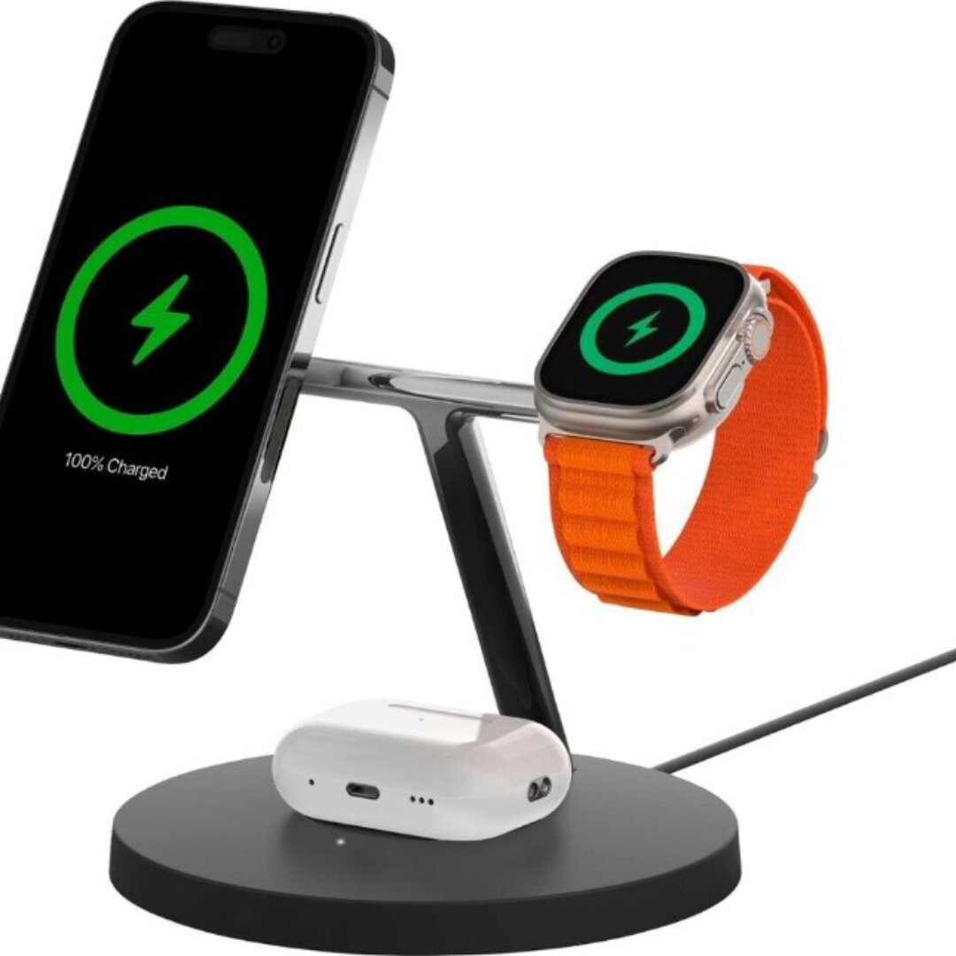 Kabellose 3-in-1-Ladestation