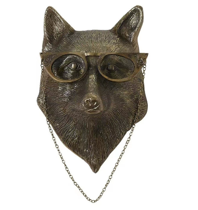 Nordische Tierkopf-Wanddekoration