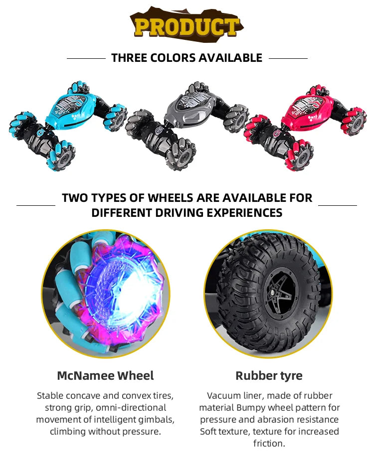 Gestensteuerungsauto (Enthält Gesture Watch + Fernbedienung)