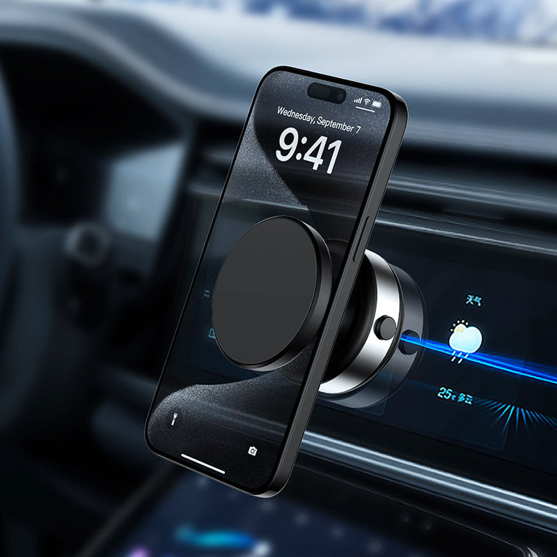 Elektrischer Saugnapf-Vakuum-Magnet-Telefonhalter fĂŒr das Auto