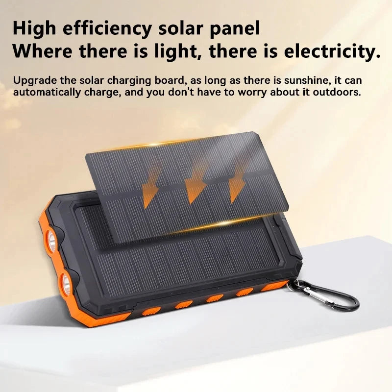 Tragbare Solar-Powerbank
