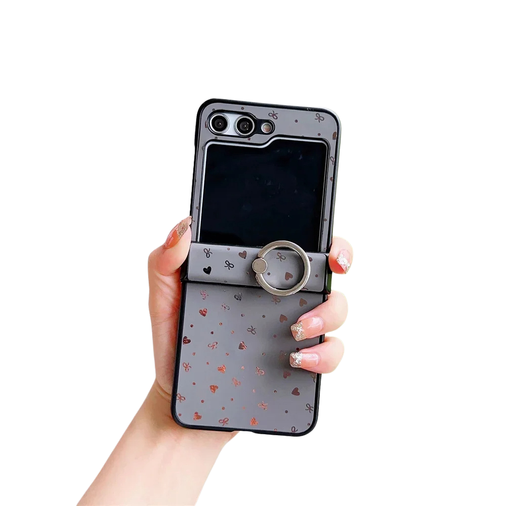 Hing Schutzhülle Samsung Z Flip Ring Halter Case