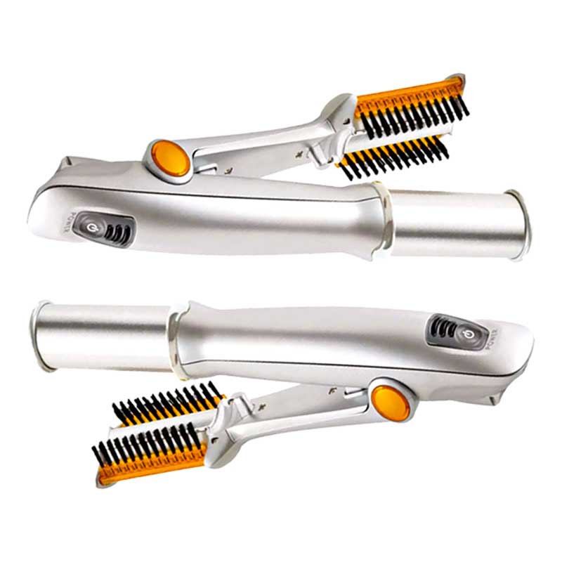 Professionelle 2 in 1 Rotierende Eisenhaarbürste