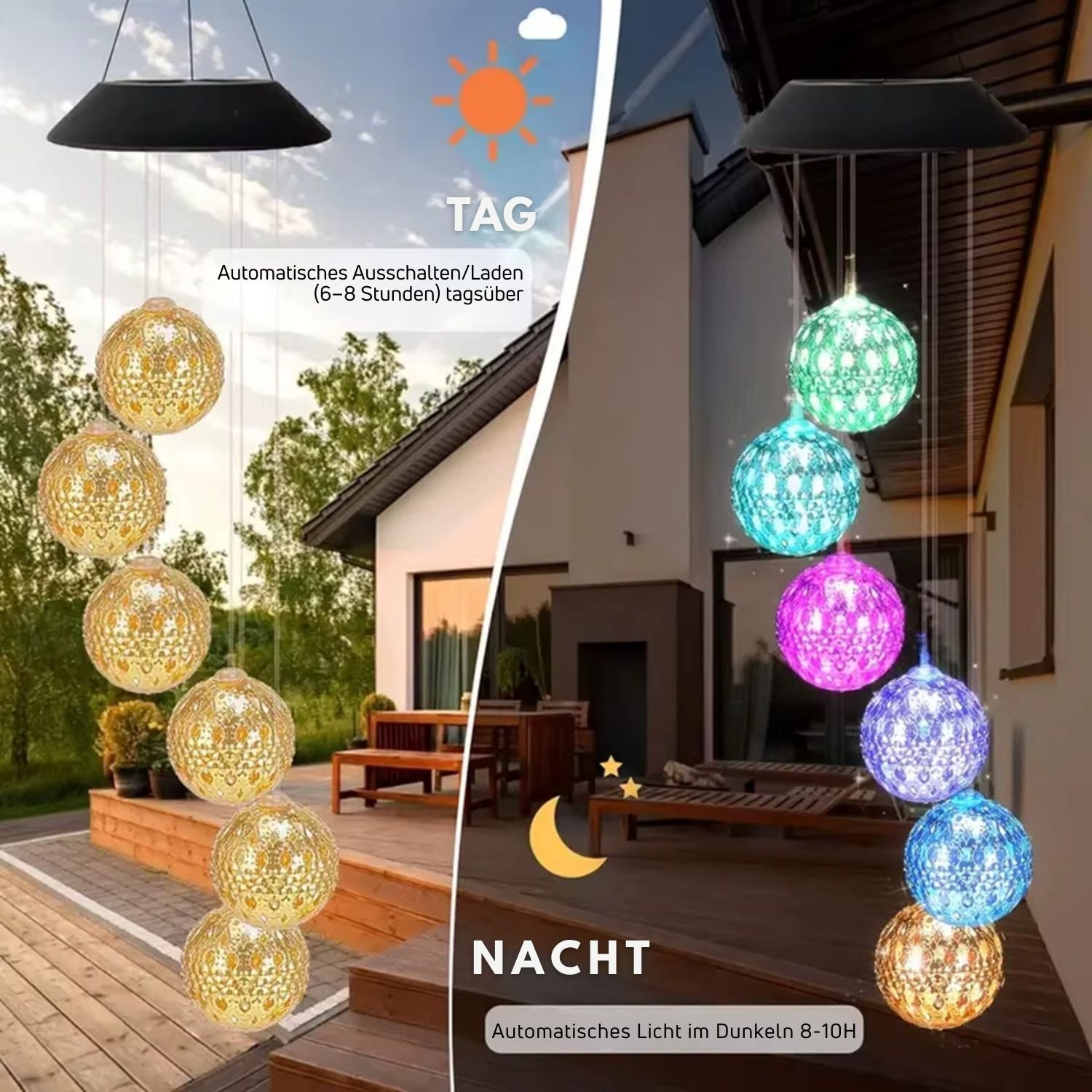 Zelara – Buntes Licht und Glockenspiel für perfekte Nächte