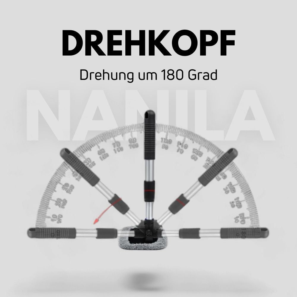 Zelara - Reinige dein Auto, ohne dich in unbequeme Positionen zu beugen!
