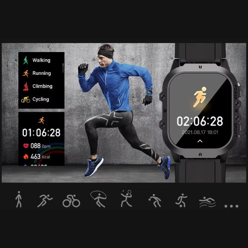 Wasserdichte Smartwatch zum Schwimmen zur Leistungsüberwachung