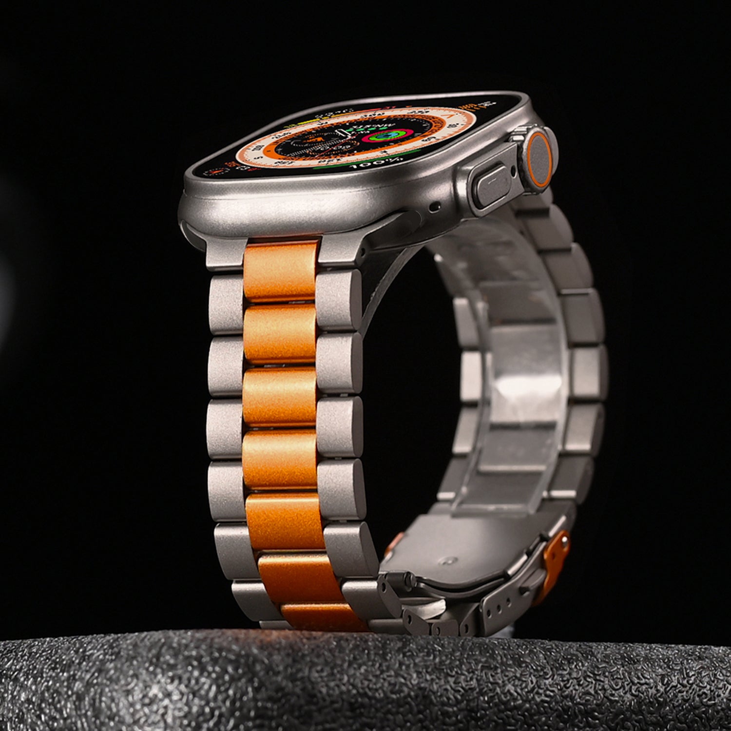 Business-Stil Titanarmband für Apple Watch