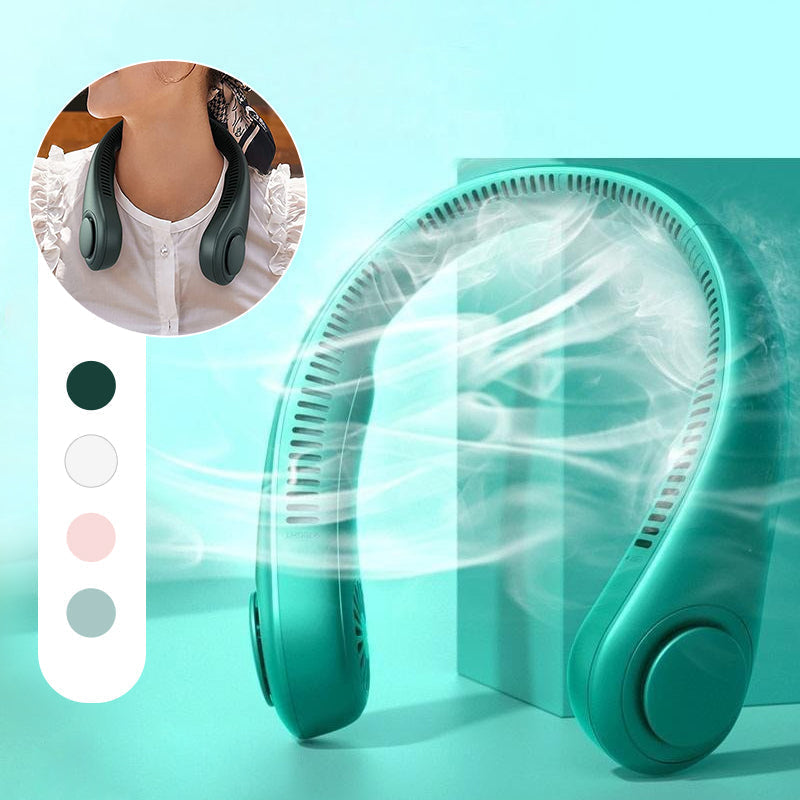 Neue tragbare drahtlose Nackenventilator | Einfache Kühlung - Ventilator
