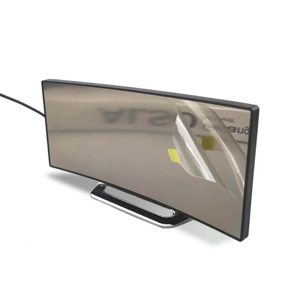 Gebogener LED-Wecker - Digitaluhr mit Nachtmodus