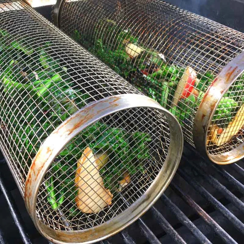 FlameMaster™ BBQ-Grillkorb | Perfekte Grillmomente | Antihaft & Spülmaschinengeeignet