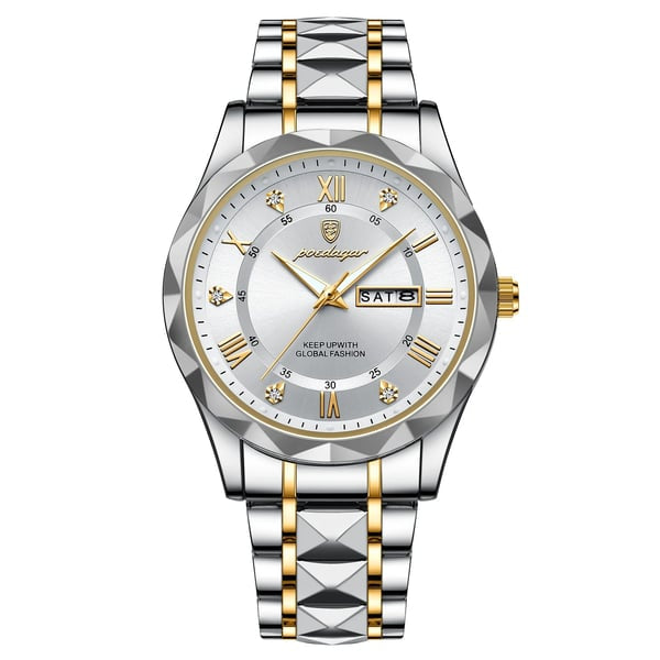 Wasserdichte Luxus-Herrenarmbanduhr von der Top-Marke mit leuchtender Funktion