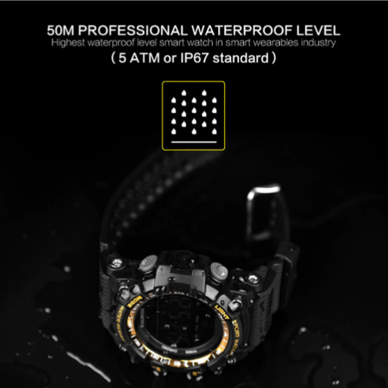 Military Smartwatch | Robuste Outdoor-Uhr mit Fitness- & Smart-Funktionen