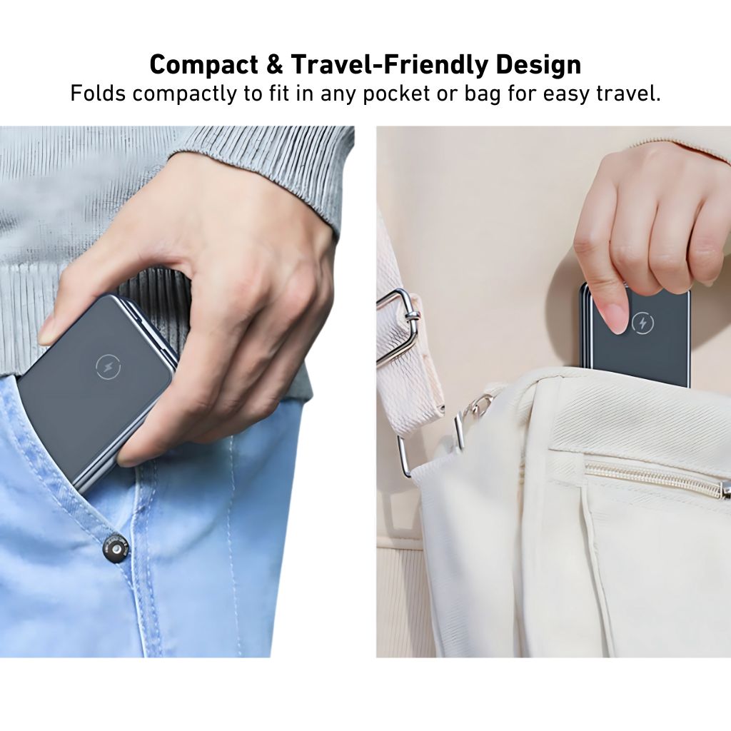 Evolved Chargers 3-in-1 faltbare Ladestation – Wireless Charger für iPhone, Apple Watch, AirPods