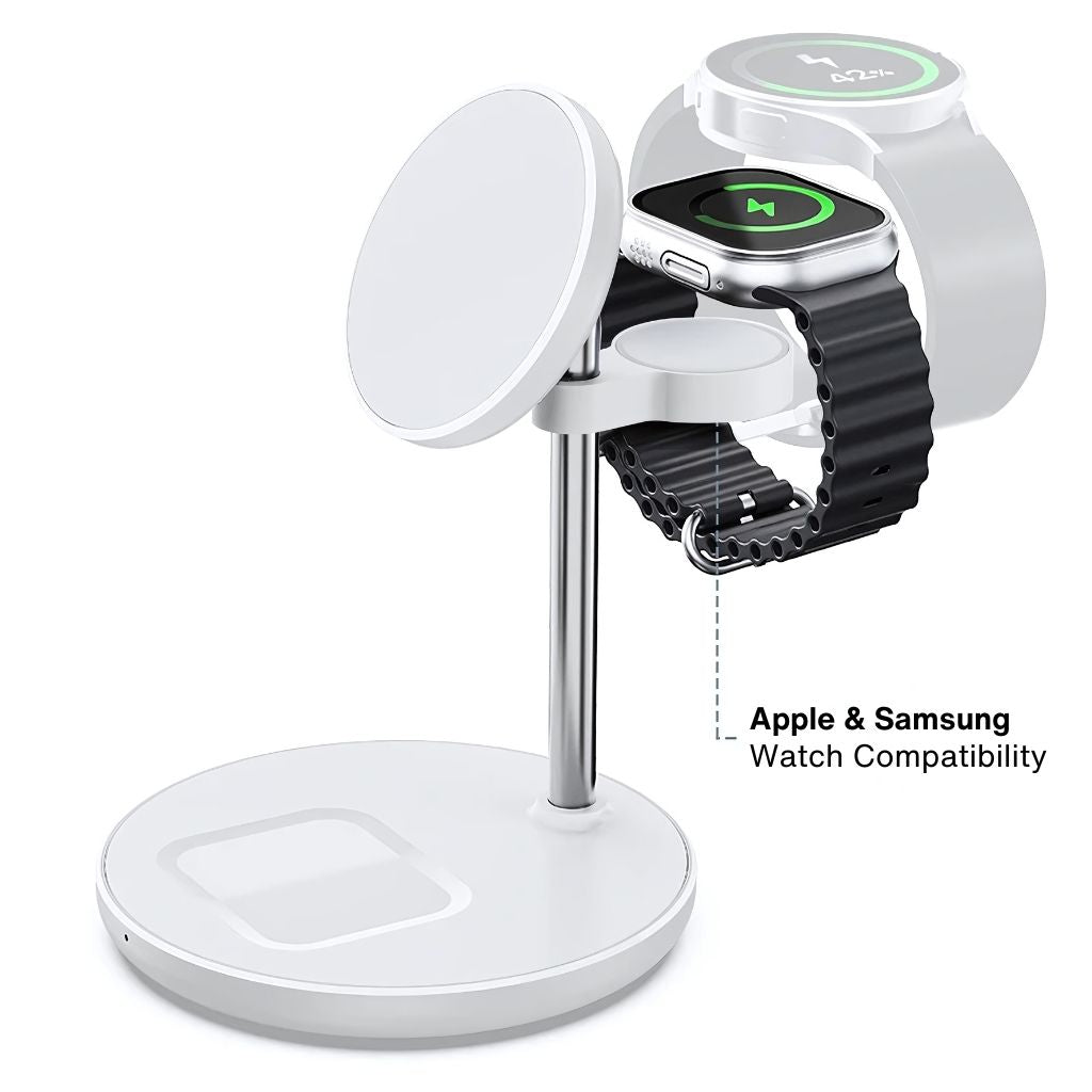 3 in 1 Magnetisches Ladegerät für Apple & Samsung