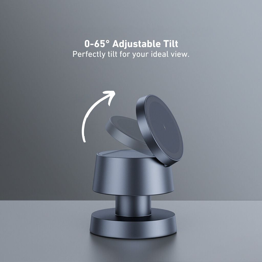 3 in 1 Magnetisches Ladegerät mit Umgebungslicht für Apple