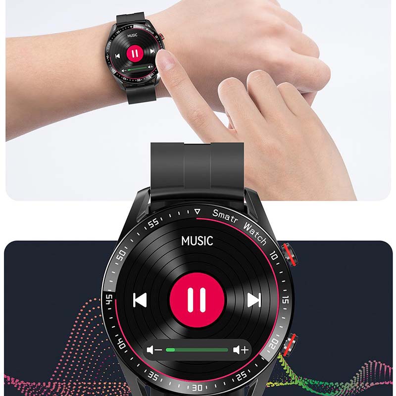 Multifunktionale Bluetooth Talk Casual Smartwatch Für Männer/Frauen