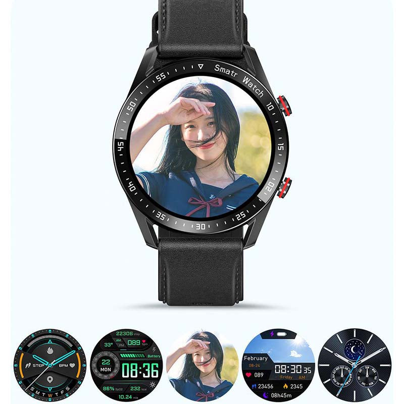 Multifunktionale Bluetooth Talk Casual Smartwatch Für Männer/Frauen