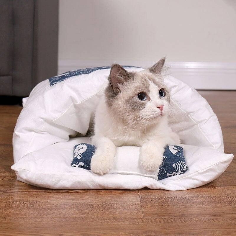 Kuscheliger Katzenschlafsack für wohlige Nächte