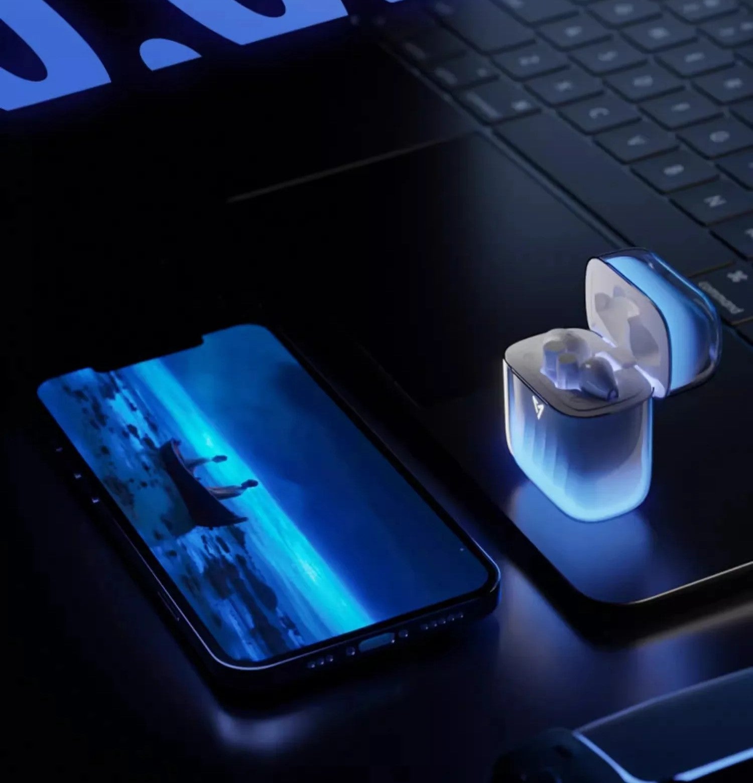 Luminous Quicksand Bluetooth Kopfhörer – Niedrige Latenz-Gaming- und Geräuschreduzierende Kopfhörer