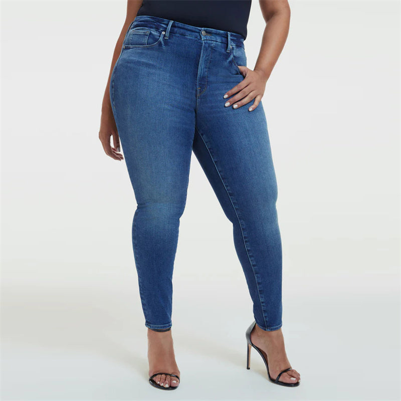 Formende Skinny Tummy Control Jeans - Perfekte Passform und Komfort