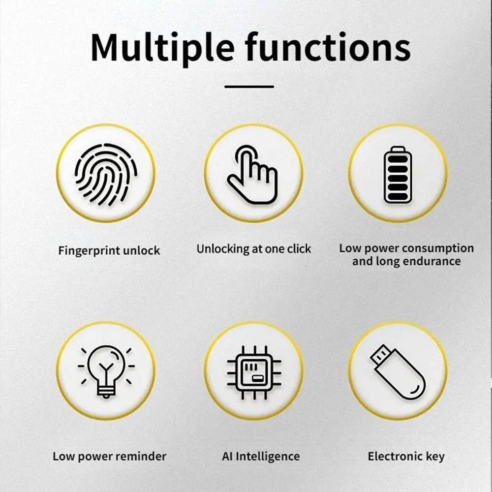 Smart Fingerprint Vorhängeschloss