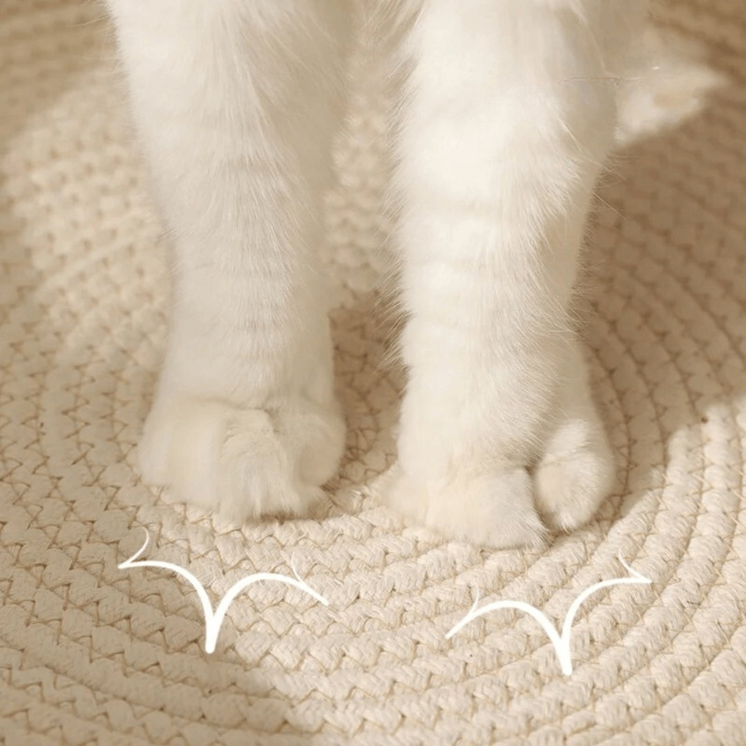 Kuscheliges Katzenbett aus Baumwolle - Handgewebt
