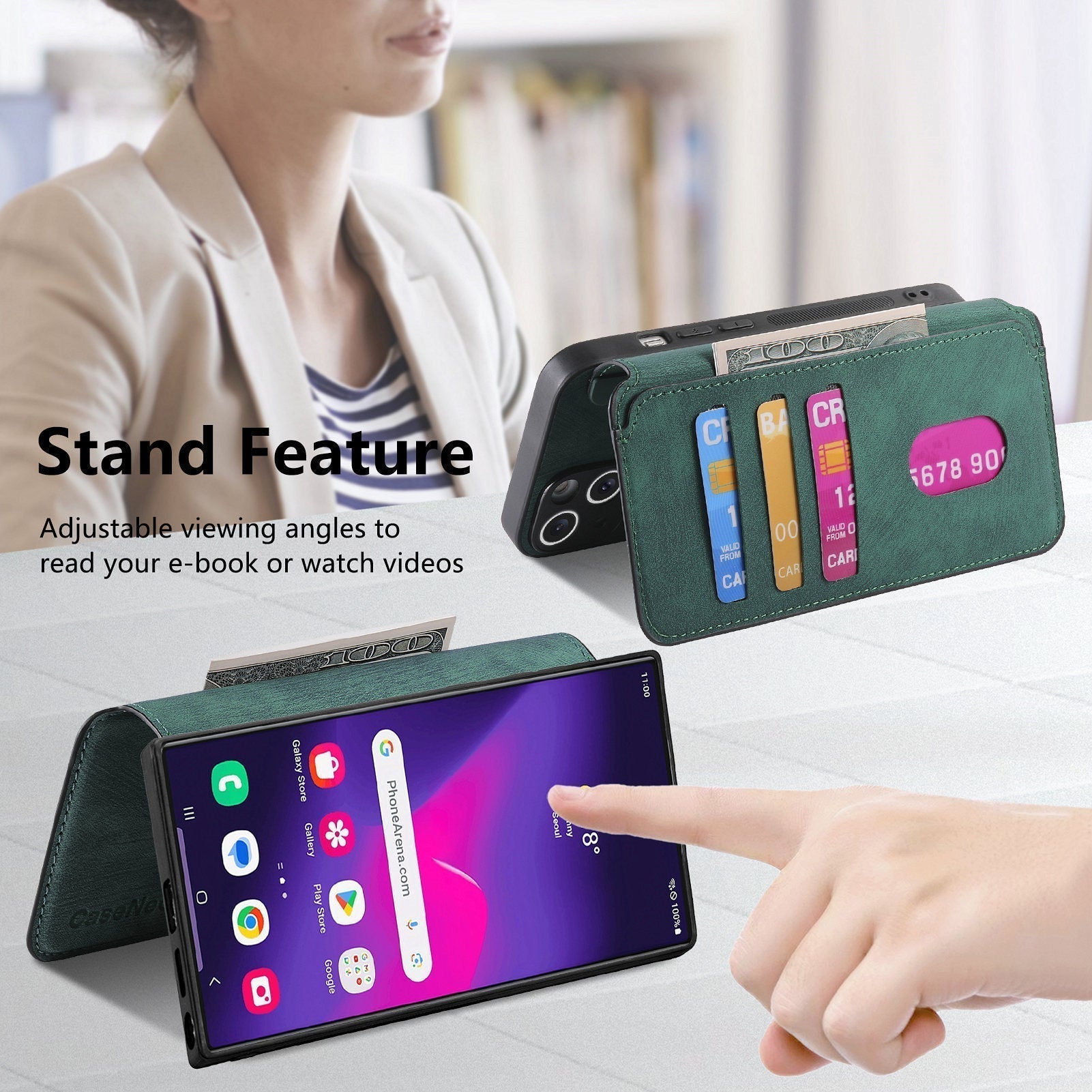 Magnetisch, Abnehmbar 2-in-1 Handyhülle