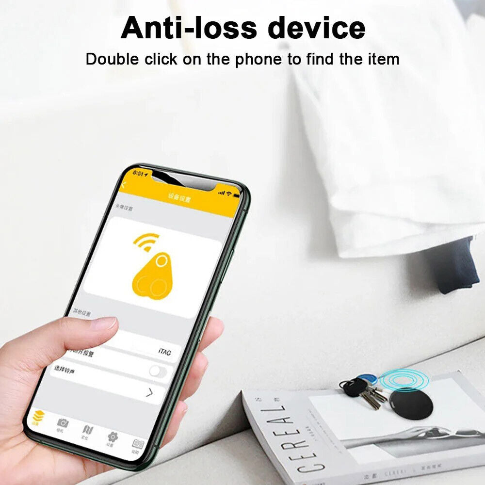 Mini Bluetooth GPS Tracker für Schlüssel, Kinder, Haustiere und Gegenstandfinder Gerät