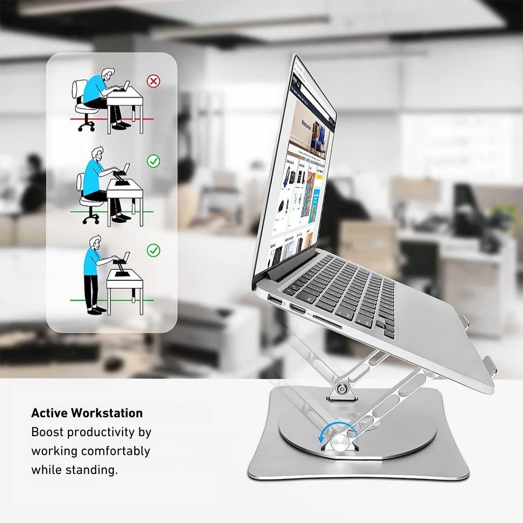 Laptopständer mit 360° Drehung