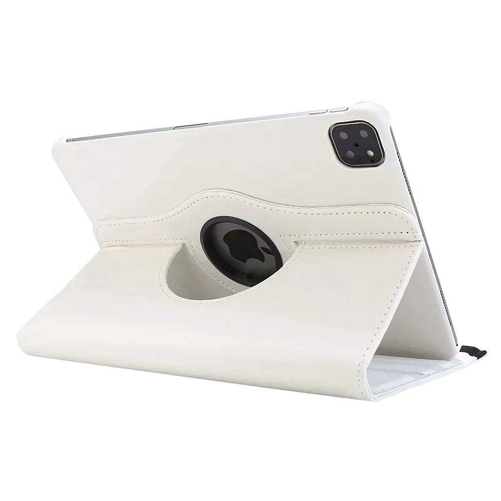Leder Folio Hülle mit Standfuß für iPad