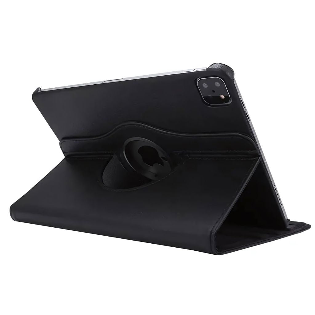 Leder Folio Hülle mit Standfuß für iPad