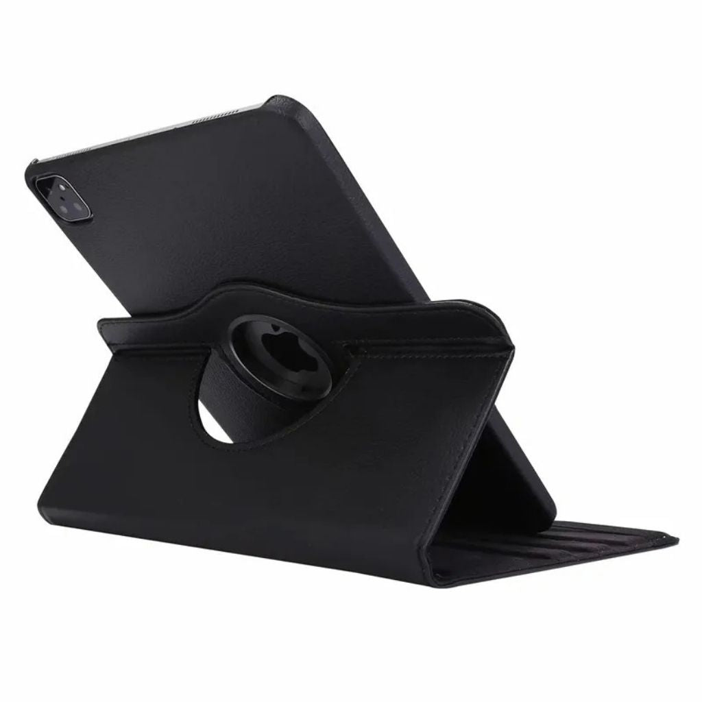 Leder Folio Hülle mit Standfuß für iPad
