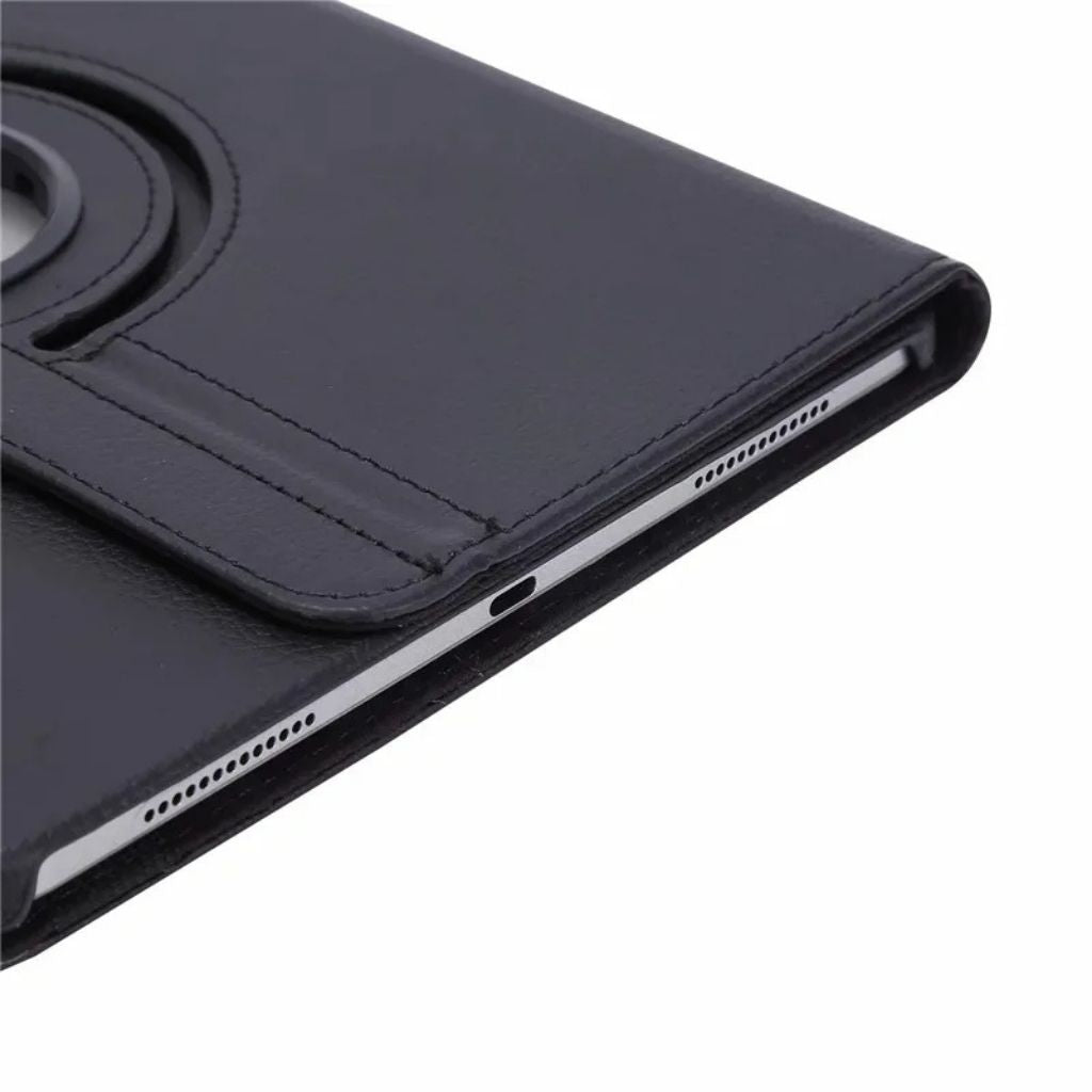 Leder Folio Hülle mit Standfuß für iPad