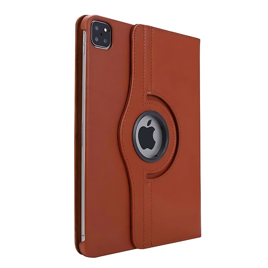 Leder Folio Hülle mit Standfuß für iPad