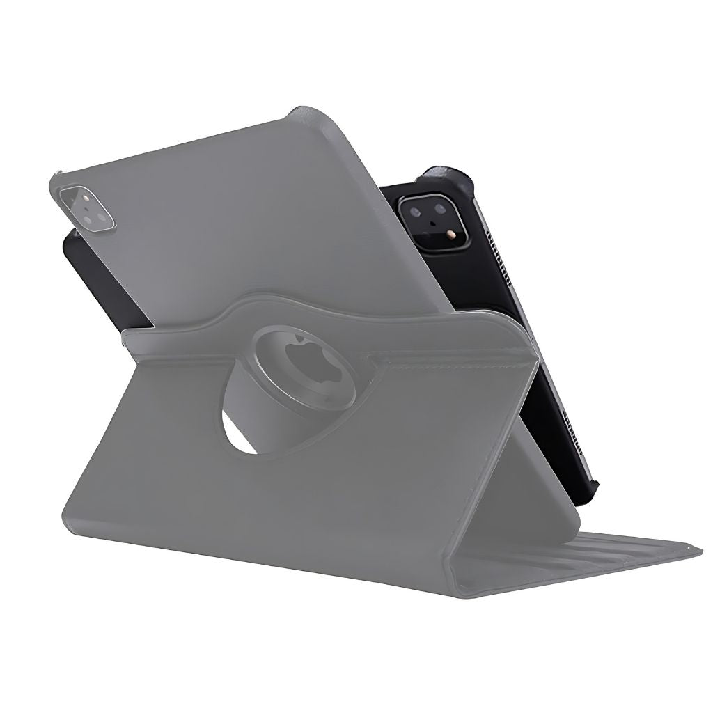 Leder Folio Hülle mit Standfuß für iPad