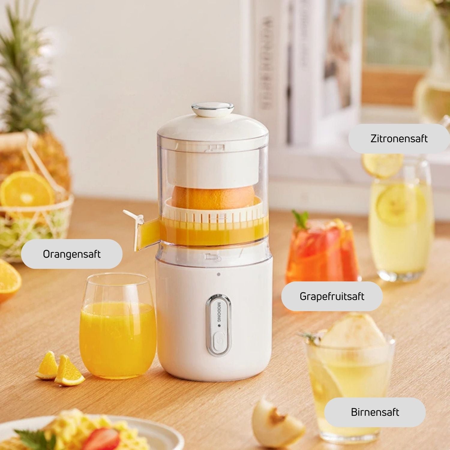 Zelara - Trinken Sie gesunden, selbstgemachten Saft mit einem Klick!
