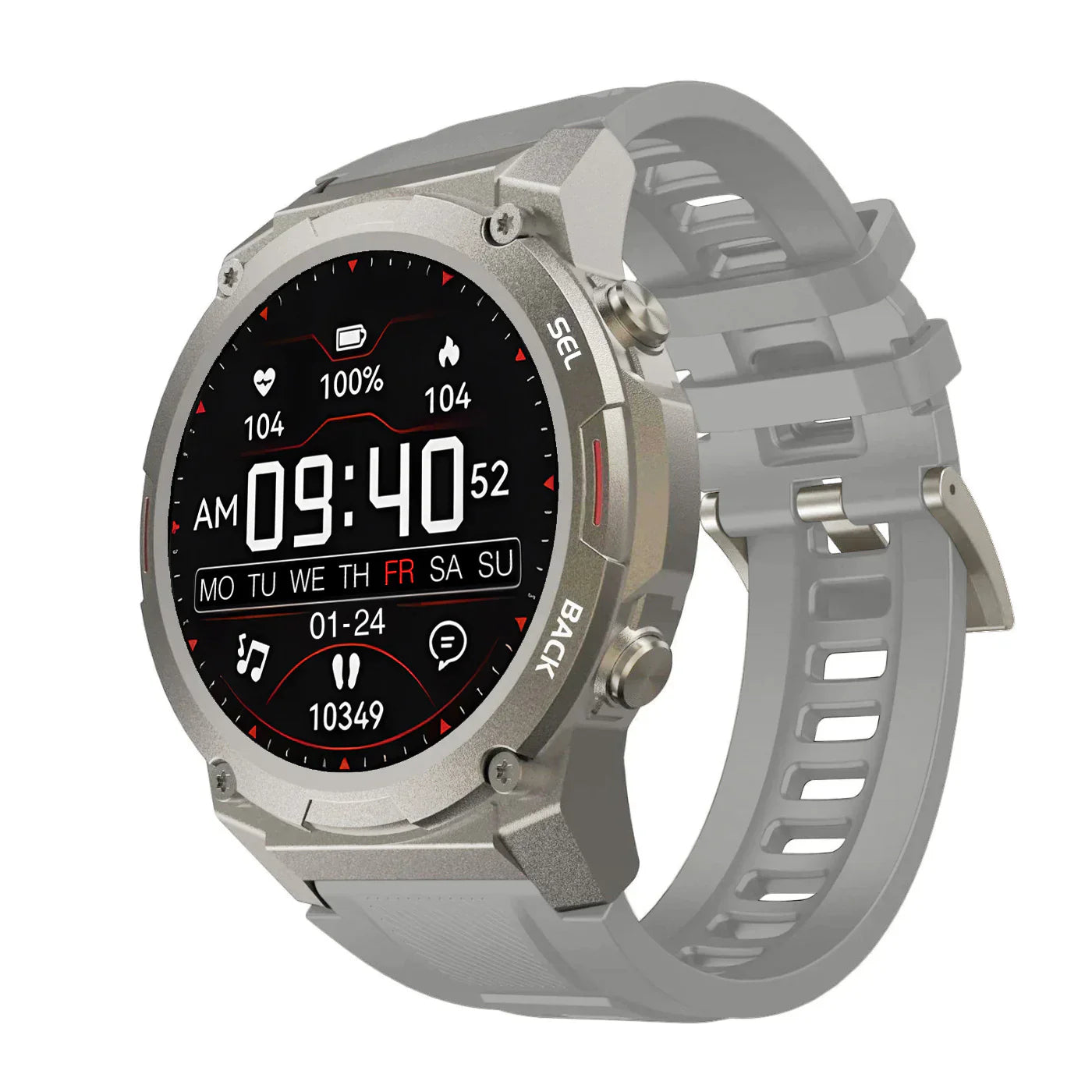 Pro Fit Smart Wach - Blutzuckerüberwachung, Sportmodi & Wasserdichtes Design