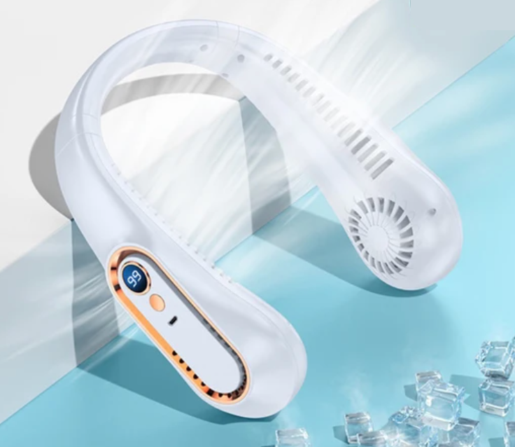 AirNeck | Wiederaufladbarer tragbarer Nackenventilator