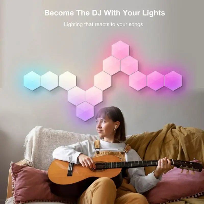 Smart Hexagon Lichter
