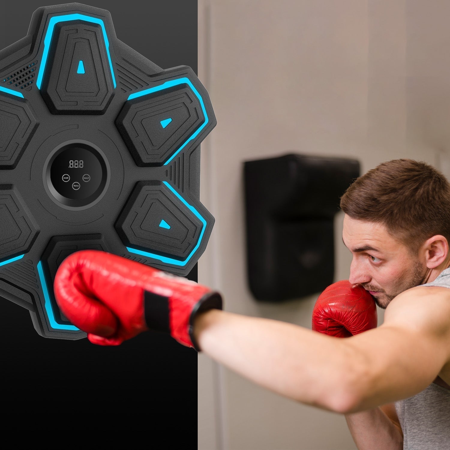 Tragbare Musik-Boxmaschine mit Bluetooth – Stressabbau & Vielfältige Trainingsmodi für Fitness