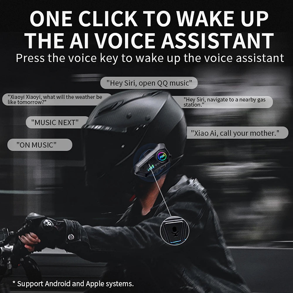Motorrad Bluetooth-Ohrhörer