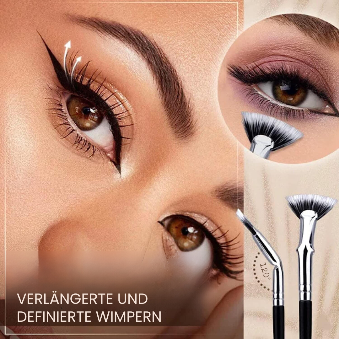 Faltbarer Mascara-Fächerpinsel – Perfekte Wimpern mit Leichtigkeit