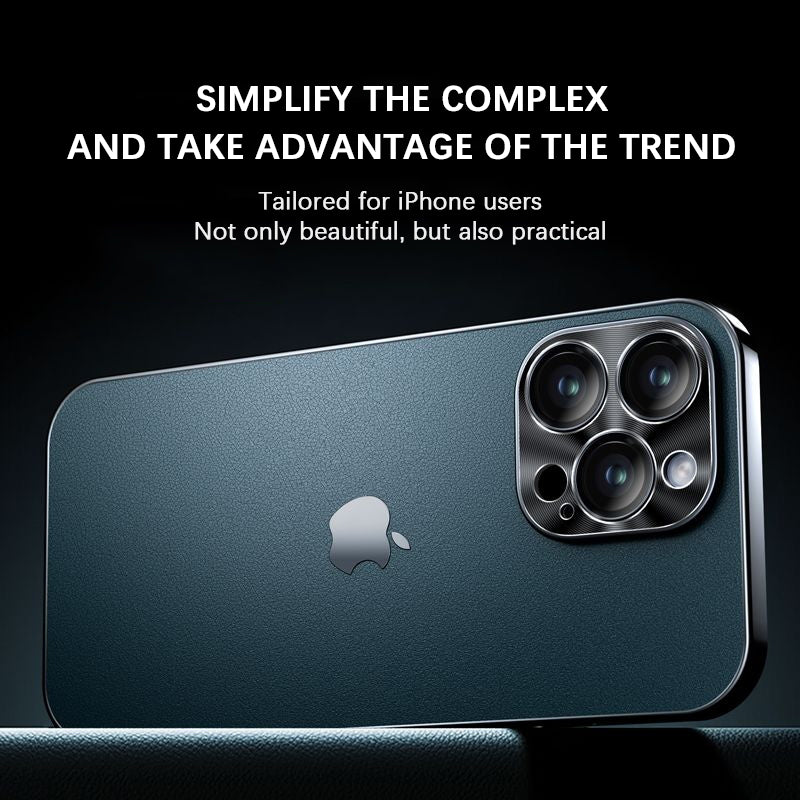 iPhone-Serie | Lederschutzhülle mit goldenem Rand