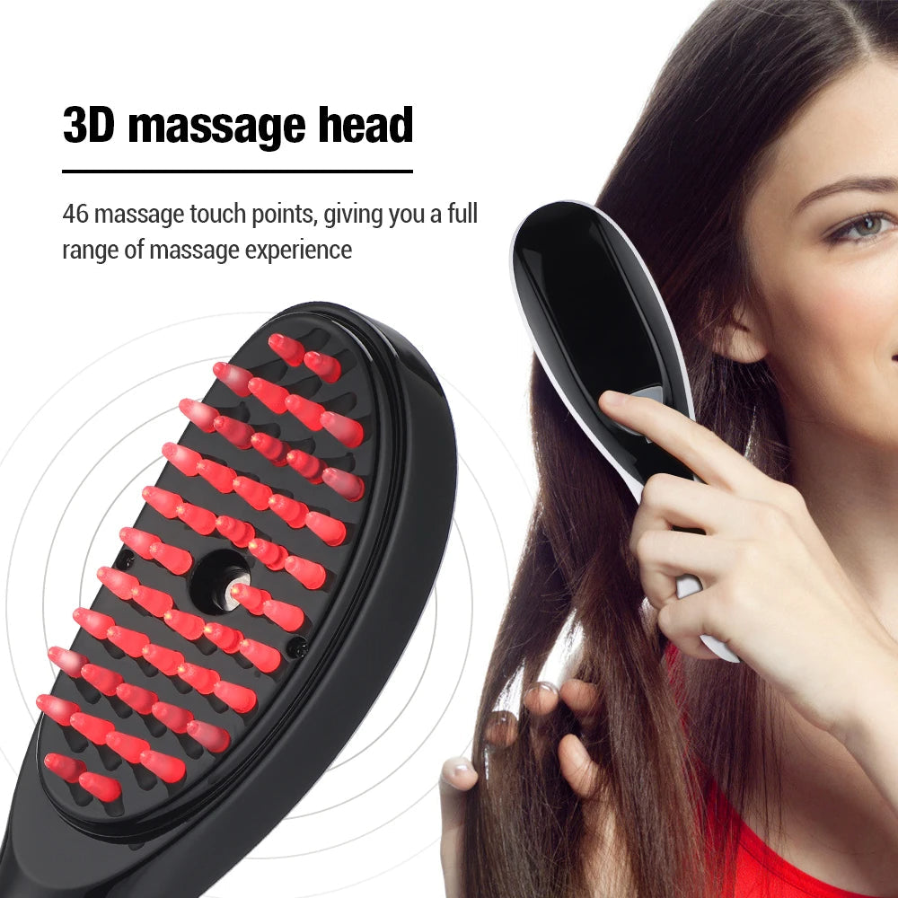 Elektrische Sprüh-Massagesträhne – Ihre 3-in-1-Lösung für Haarwachstum und Kopfhautgesundheit