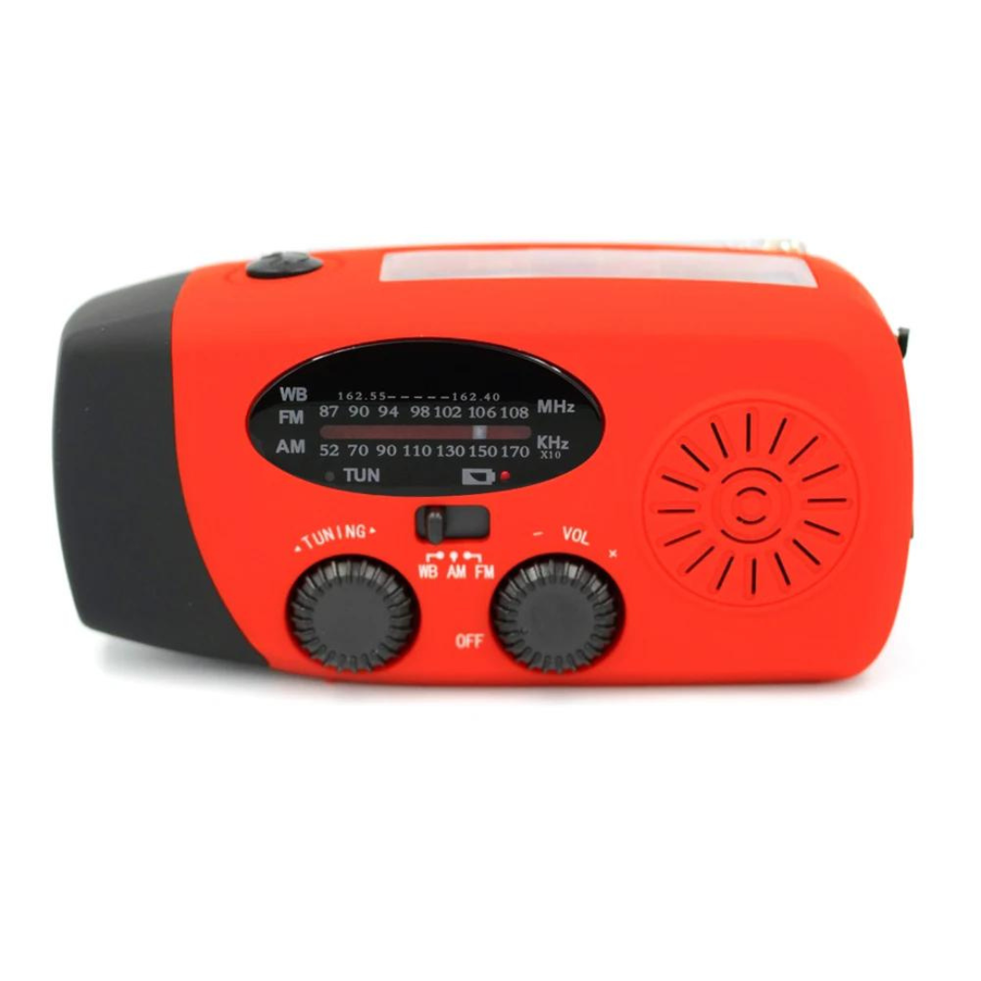 RadFlash - Multifunktionale Solar Radio Taschenlampe