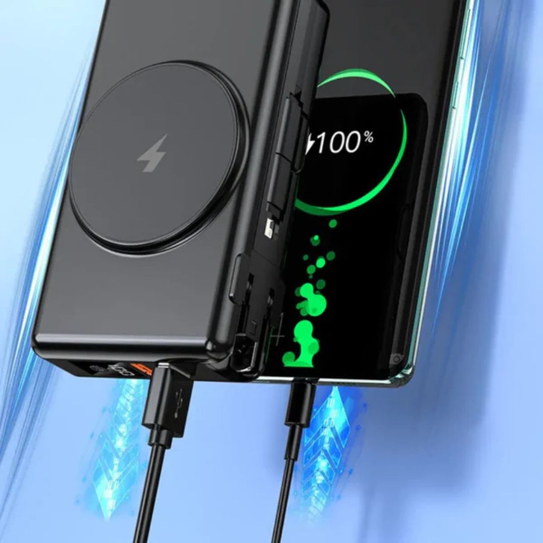 5-in-1 Universal Powerbank (Kompatibel mit allen Steckdosentypen)