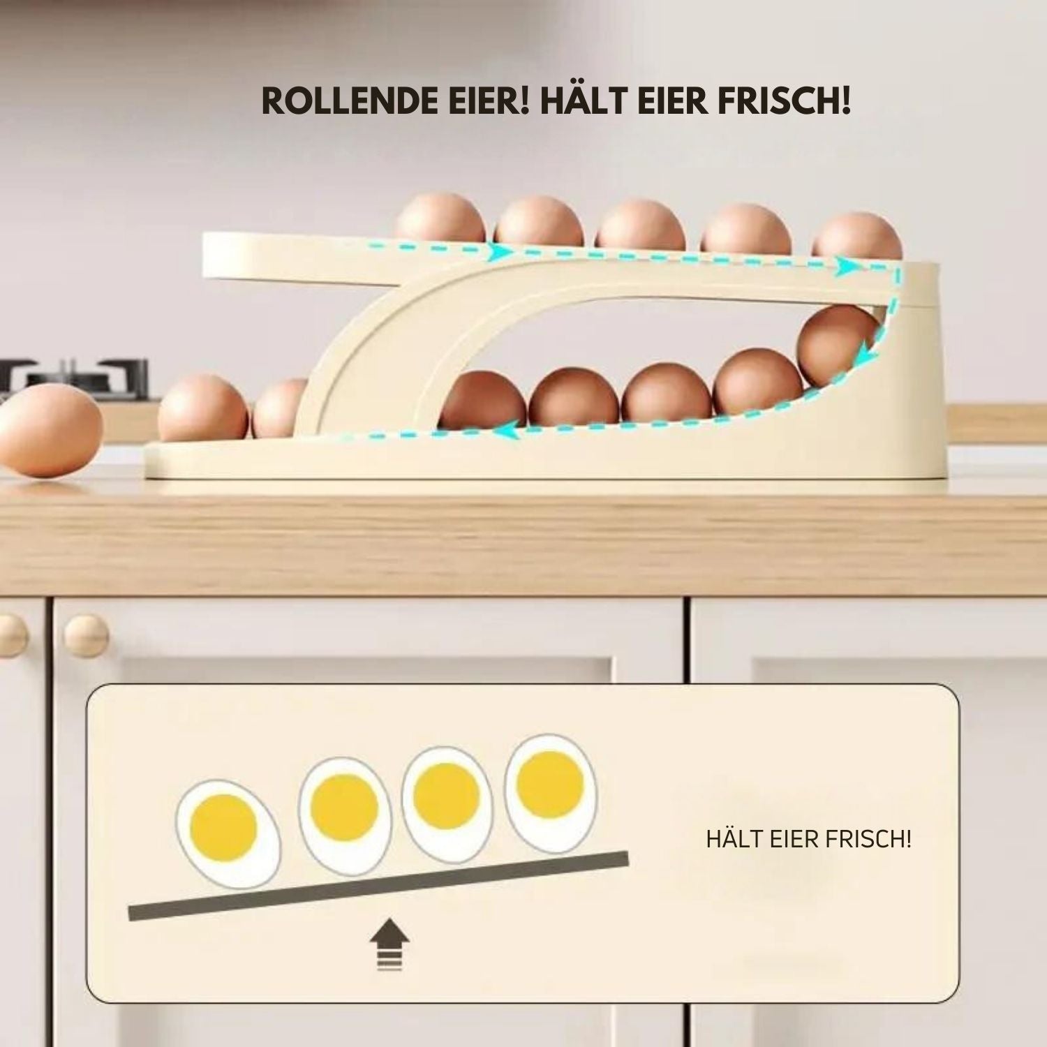 Zelara – Lagere mehr Eier auf weniger Raum!