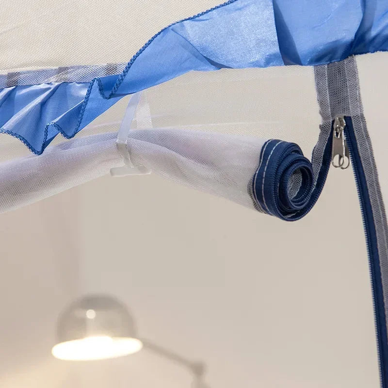 Faltbares atmungsaktives Einzeltür-Moskito-Netz