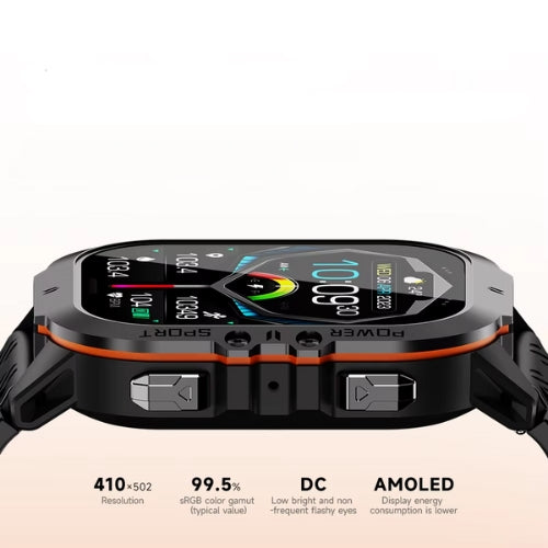 Wasserdichte Smartwatch zum Schwimmen zur Leistungsüberwachung
