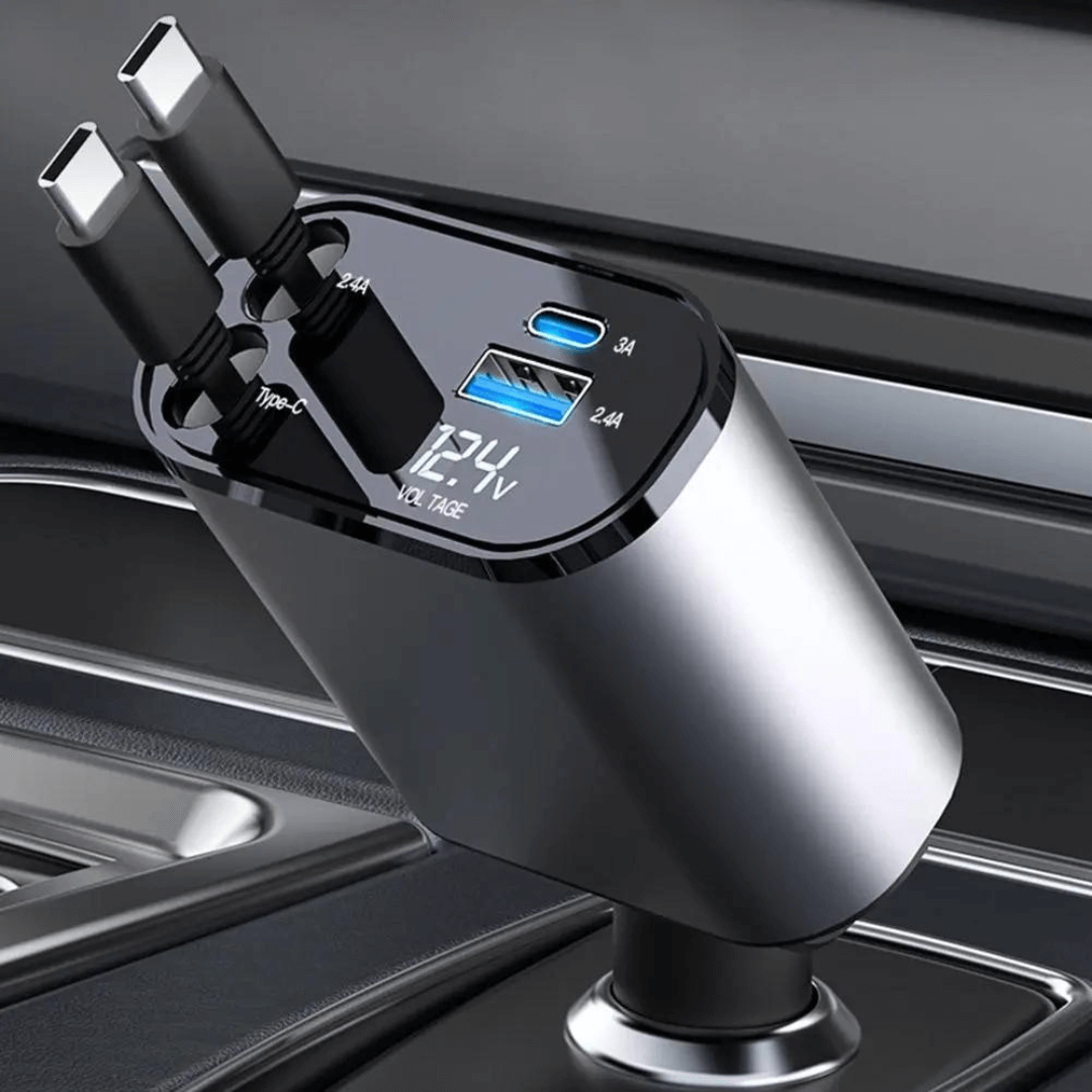 PowerHub 4-in-1 Auto Ladesation - Optimales Laden, Kompaktes Design